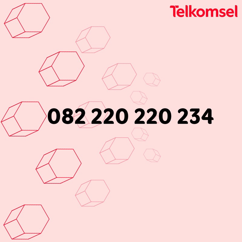 Nomor Cantik simPATI 4G Seri 220 220 234 Super Rapi
