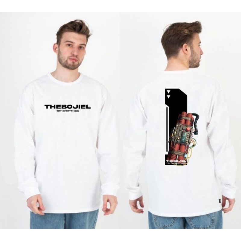 Kaos Dewasa Tangan Panjang Original The Bojiel
