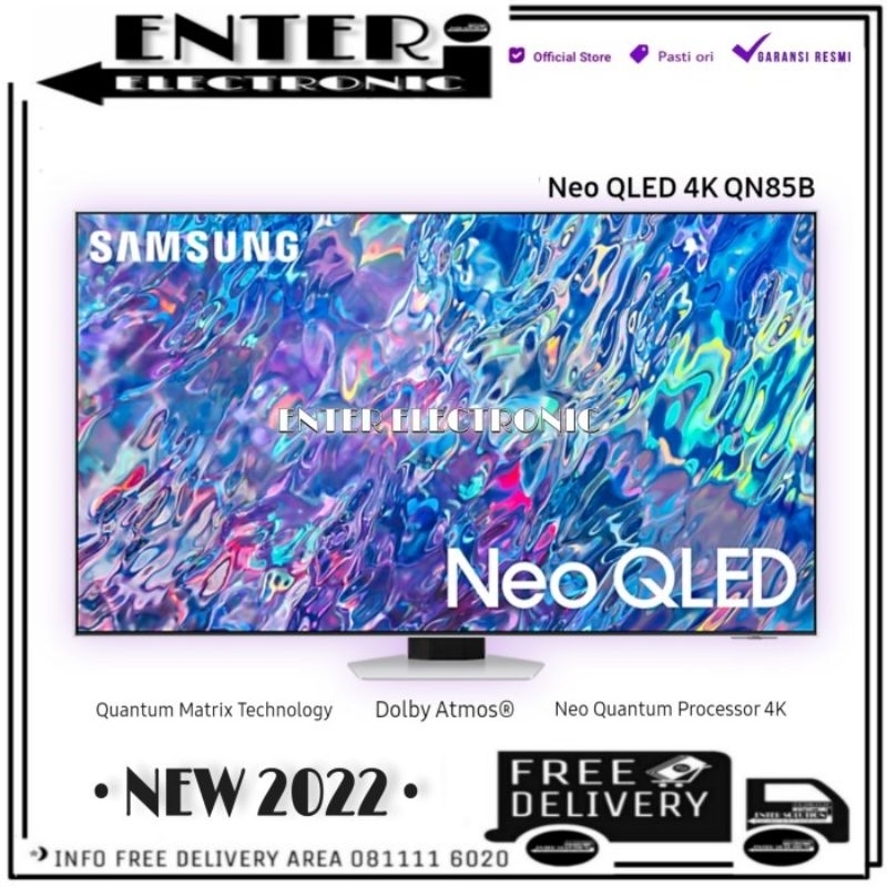 SAMSUNG QA55QN85BAKXXD - NEO QLED SMART TV 4K 120HZ 55 INCH SAMSUNG QA55QN85B QA 55QN85 55QN85B