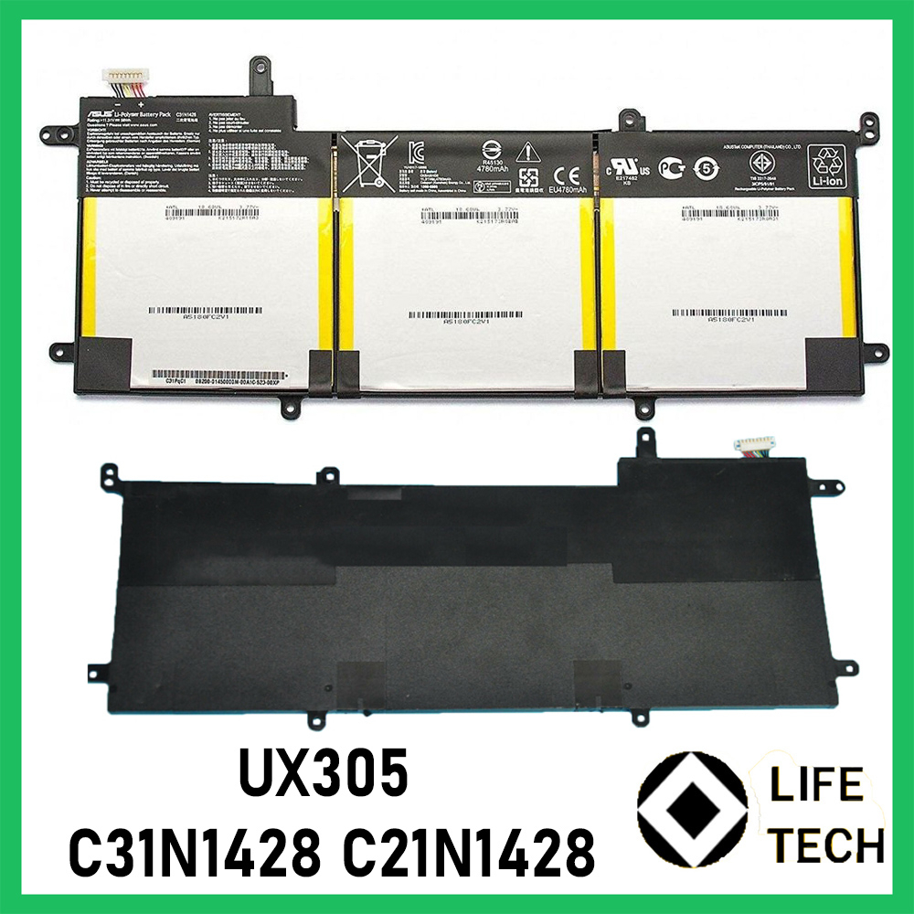 BATERAI LAPTOP ASUS UX305 UX305LA UX305UA C31N1428 C21N1428