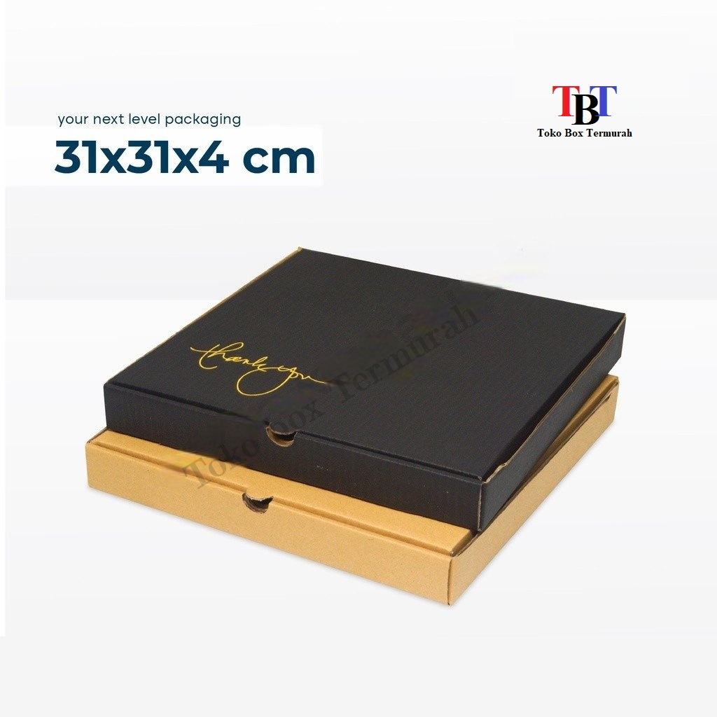 

Box 31X31X4 cm LD Kardus/Karton/Polos/Pizza/hampers/jam