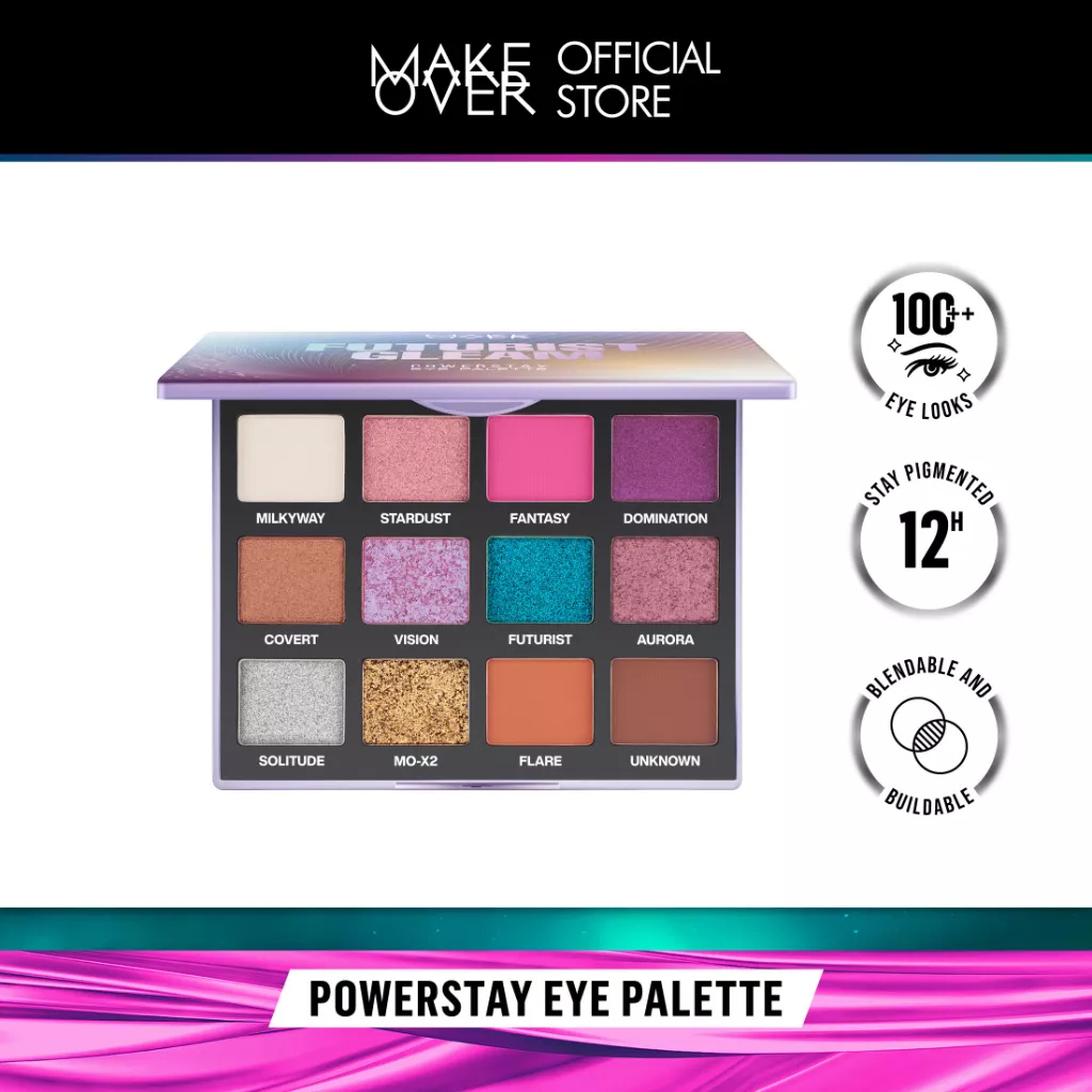 ❤ MEMEY ❤ MAKE OVER Powerstay Eye Palette Hall Of Stars