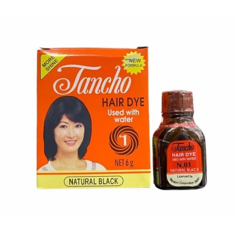 Tancho Bubuk Hair Dye 6gr~Tancho Semir Rambut Original 100%