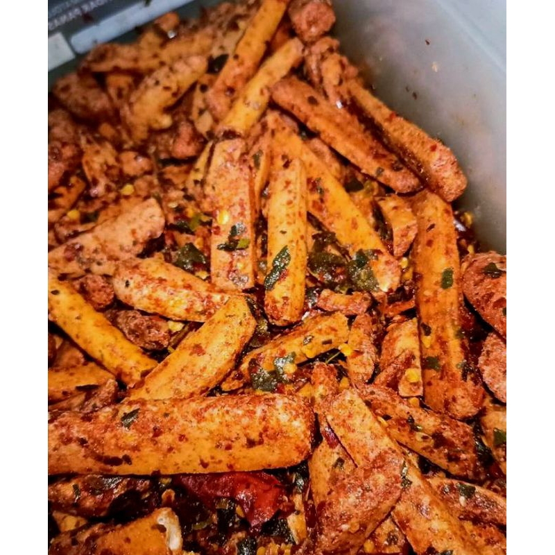 

basreng pedas daun jeruk