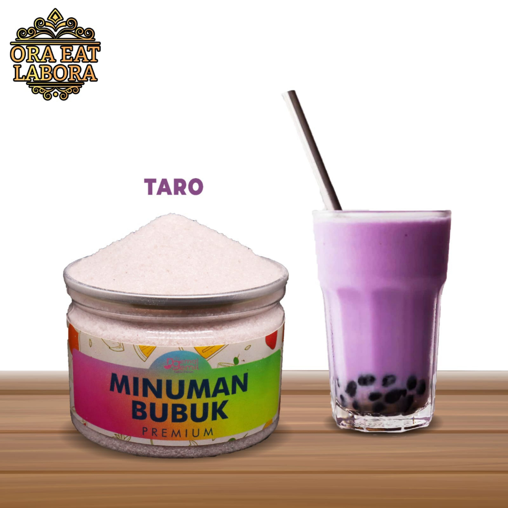 

Can Bubuk Minuman Taro Minuman Bubuk Taro Powder Kualitas Premium - Ora Eat Labora
