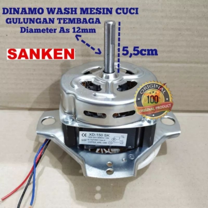 DINAMO WASH/ PENCUCI Mesin Cuci 2 Tabung SANKEN