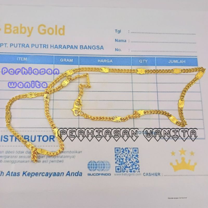 Kalung rantai lois wanita asli anti karat tidak luntur aksesoris set perhiasan fashion Korea titaniu