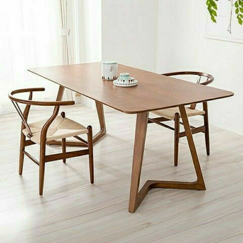 meja makan minimalis/meja makan/meja makan set kursi 4/set meja kursi 6