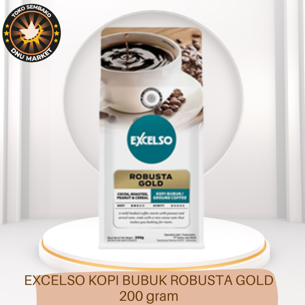 

EXCELSO KOPI BUBUK ROBUSTA GOLD | 200 gram