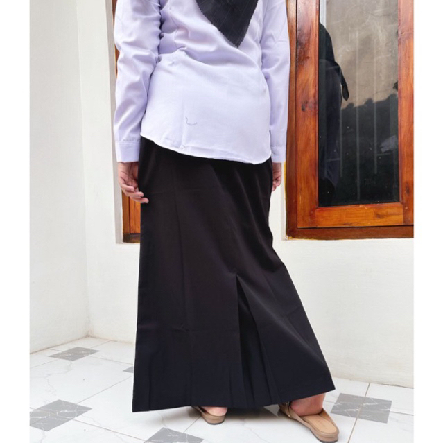 Rok Kerja A Line Maxi Size M - 3XL High Premium Quality