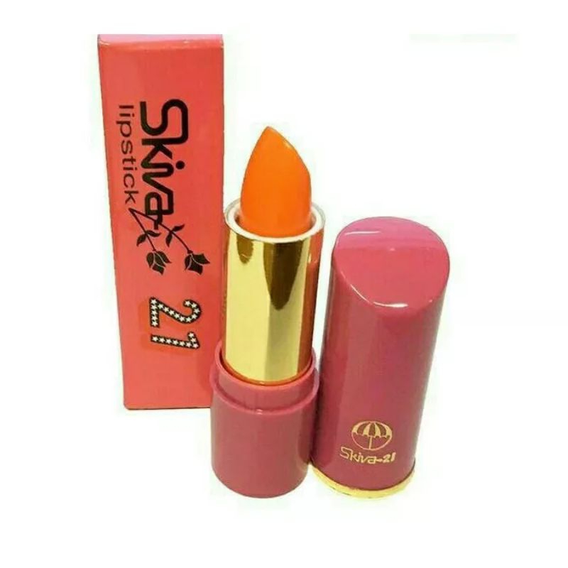 SKIVA Lipstik 21 No 500 Bpom Original Satuan