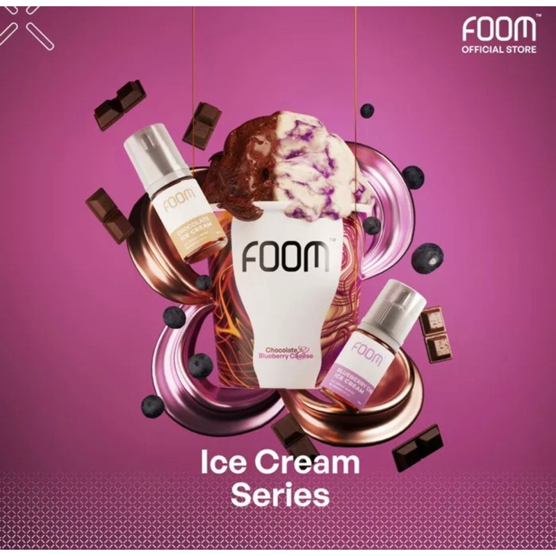 LIQUID FOOM ICE CREAM SERIES SALTNIC 30ML