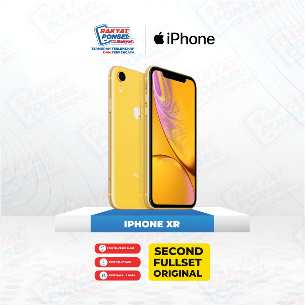 Apple XR 64Gb 128Gb Ex Inter ALL OPERATOR Second Fullset