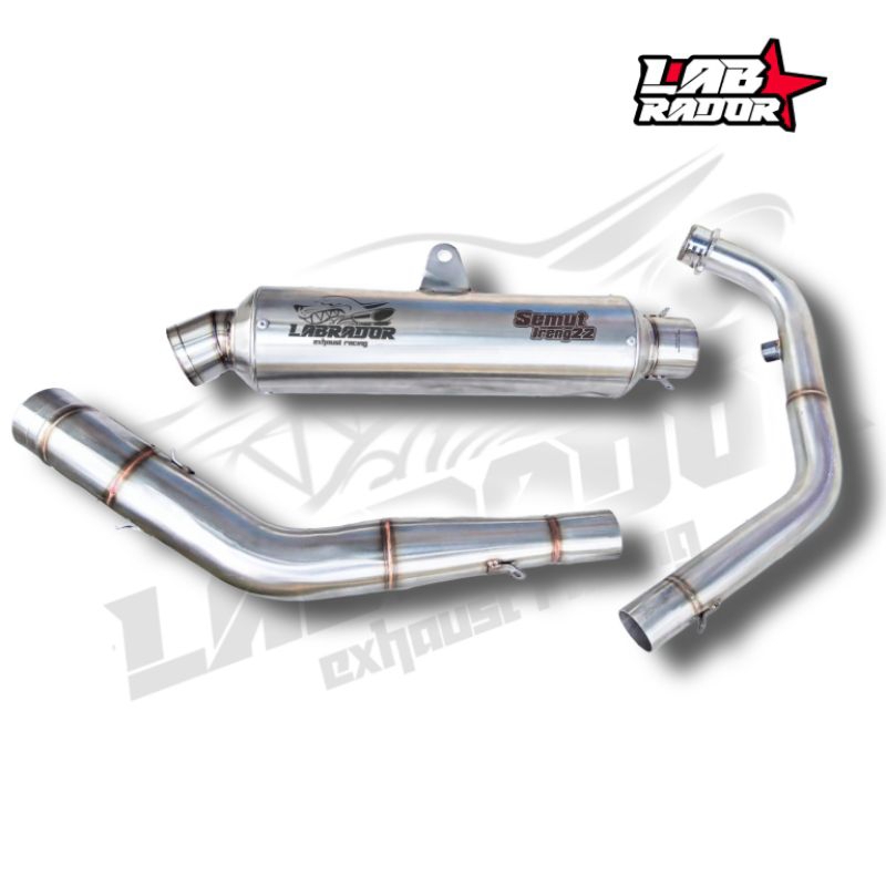 Promo knalpot racing original Labrador CBR150R/R15/GSX150 dll