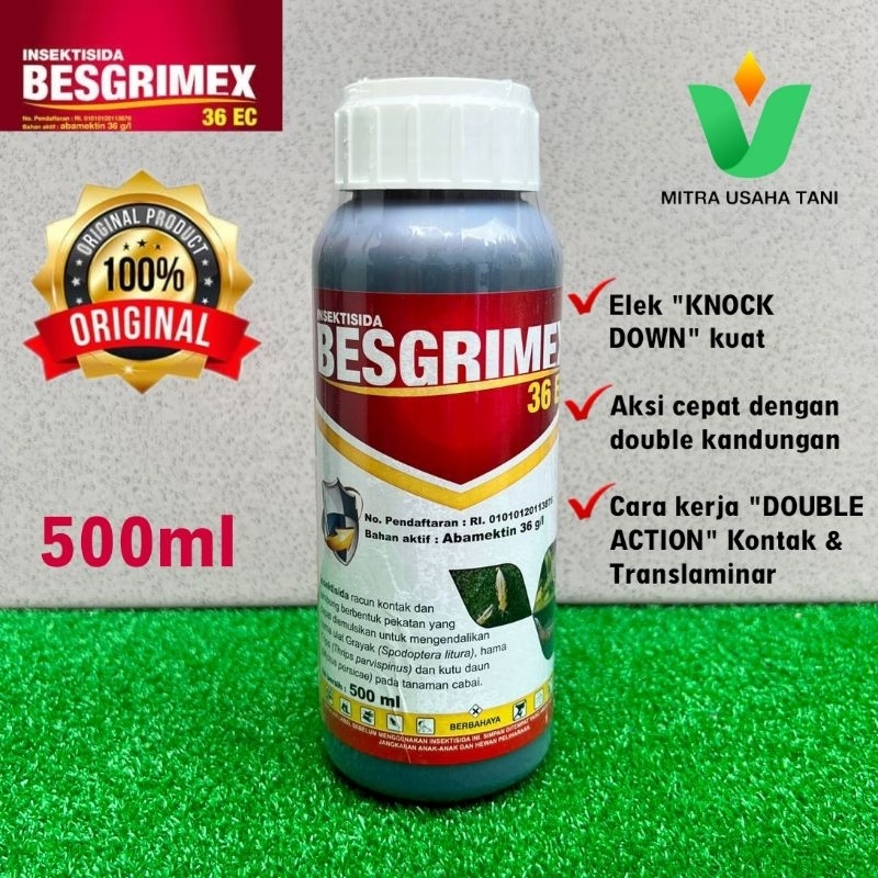 Insektisida Abamektin Besgrimex 36 EC (500ml)