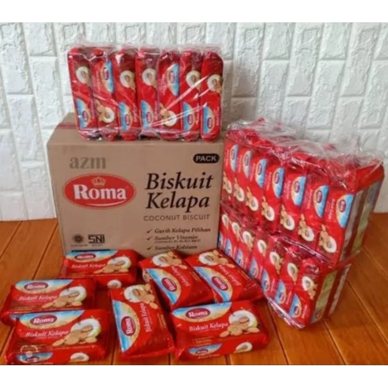 

Roma Biskuit Kelapa @300gr Isi 7 Pcs