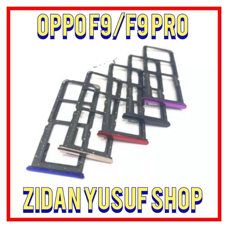 SIMTRAY SIMLOCK SLOT KARTU TEMPAT SIM OPPO F9 / F9 PRO SLOT SIMCARD