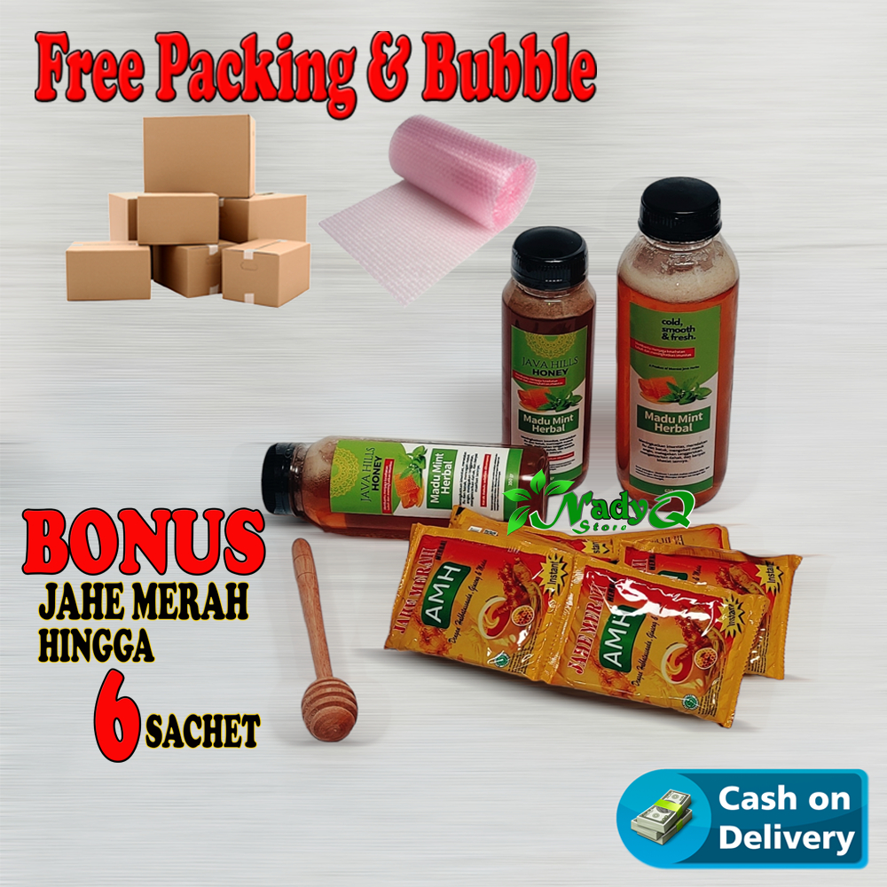 

Java Hills Honey Madu Mint Herbal Pereda Batuk Flu Radang Tenggorokan Asli Original