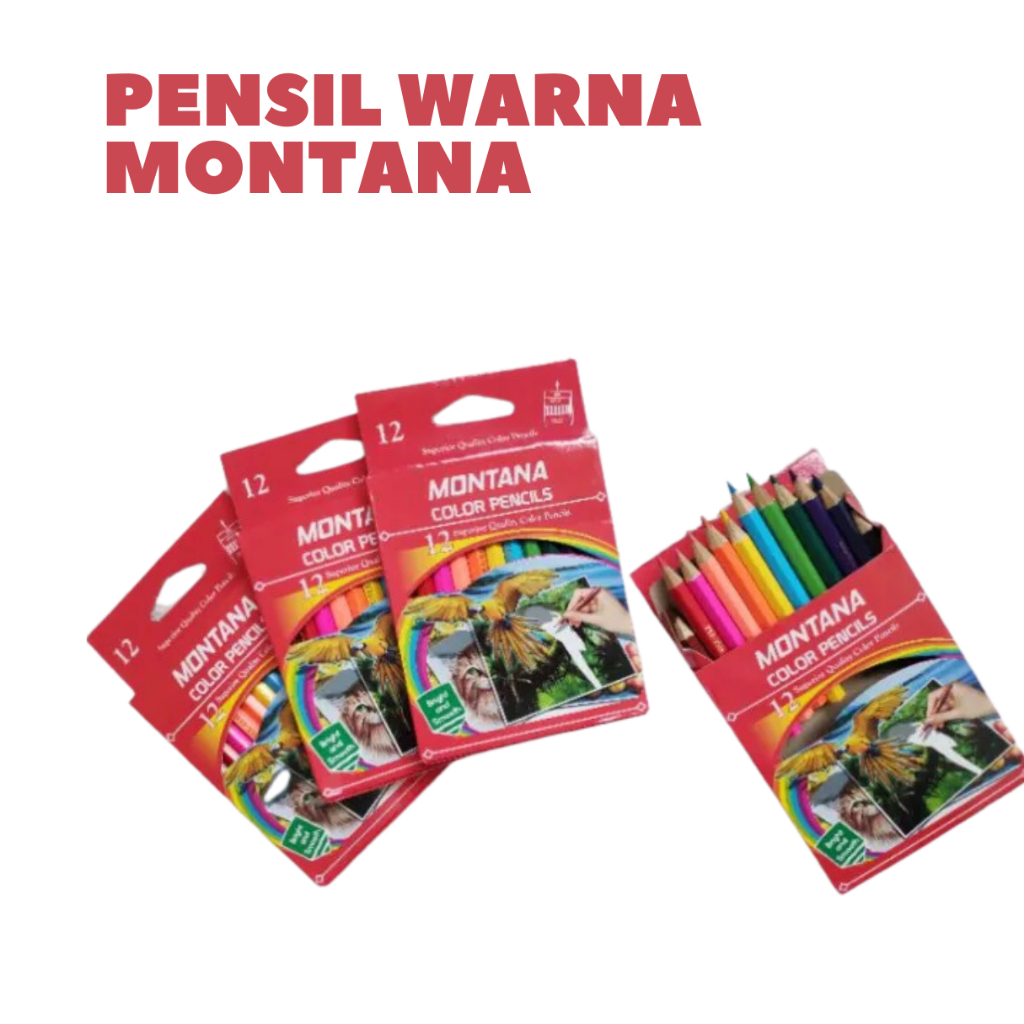 

Pensil Warna 12 W Montana Pendek
