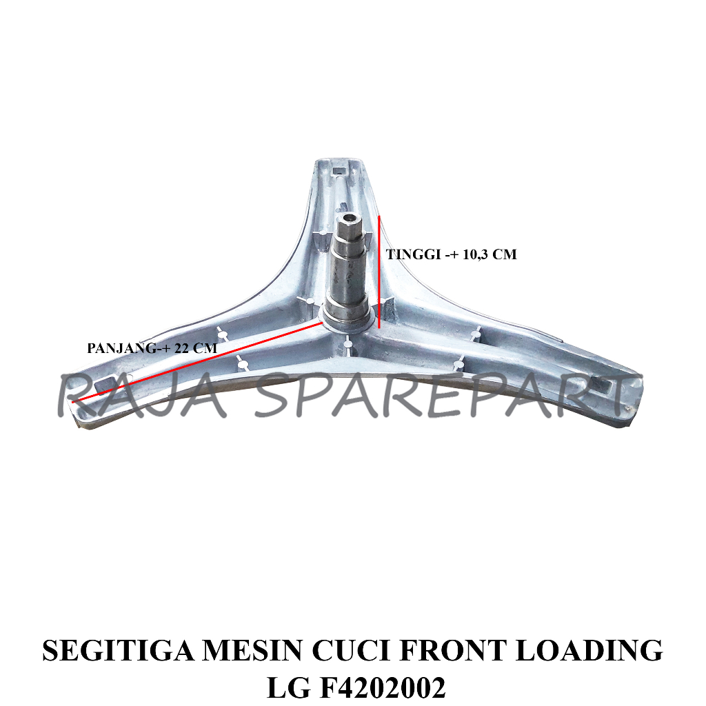 SEGITIGA MESIN CUCI FRONT LOADING LG F4202002