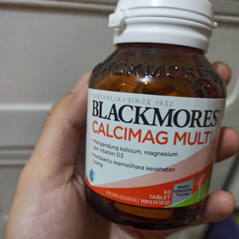 Blackmores Calcimag Multi 60 tablet suplemen kalsium D3 D 3 anak dewasa hamil menyusui