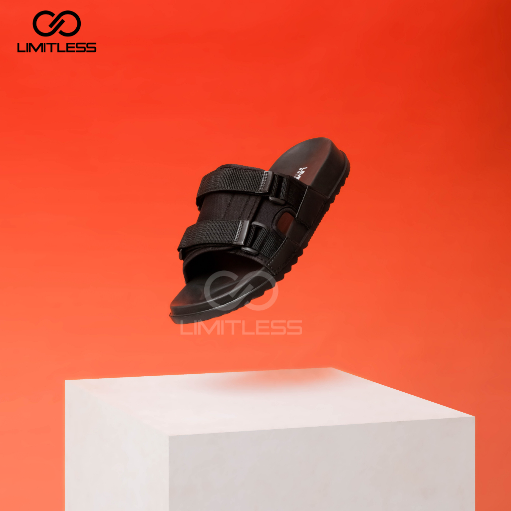 Sendal Slide Cowok Terbaru 2023 Casual Unisex Trendy Sandal Pria Slop Fashionable Dewasa Kekinian Premium