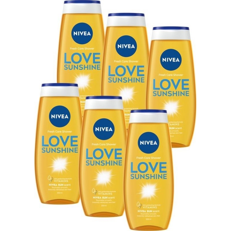 Nivea LOVE Sunshine Shower gel Sabun Mandi Europe