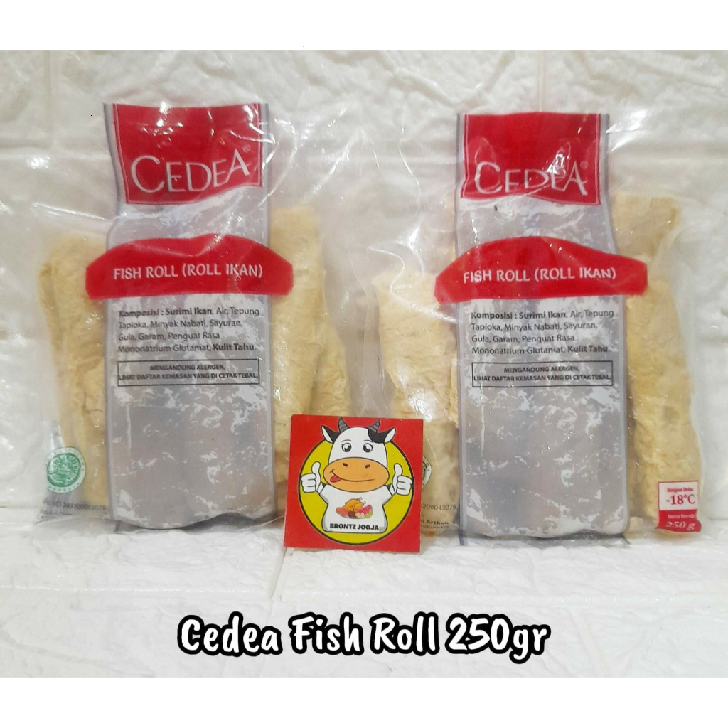 

CEDEA FISH ROLL 250GR - FROZEN FOOD - BRONTZ JOGJA