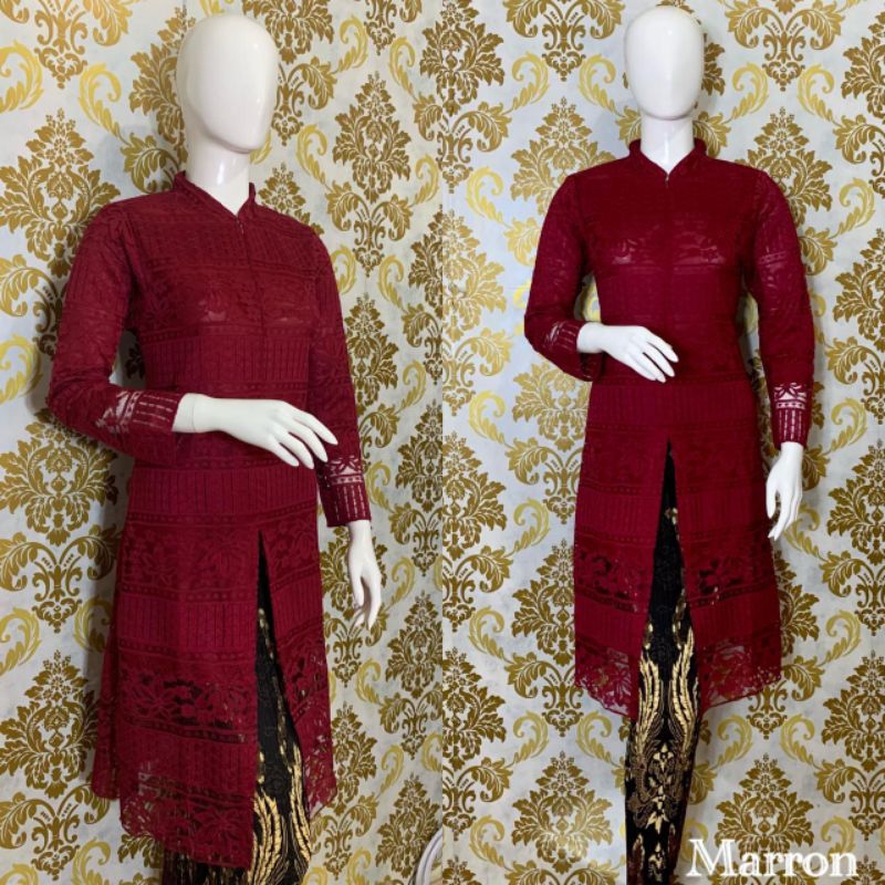 Kebaya / Kebaya Modren / Brokat / Tunik Brokat / Kebaya Modren Brukat