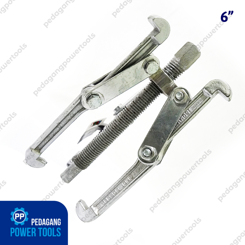 HDT Treker Kaki Tiga 6&quot; Buka Lepas Bearing Gear 3 Jaw Puller 150 mm