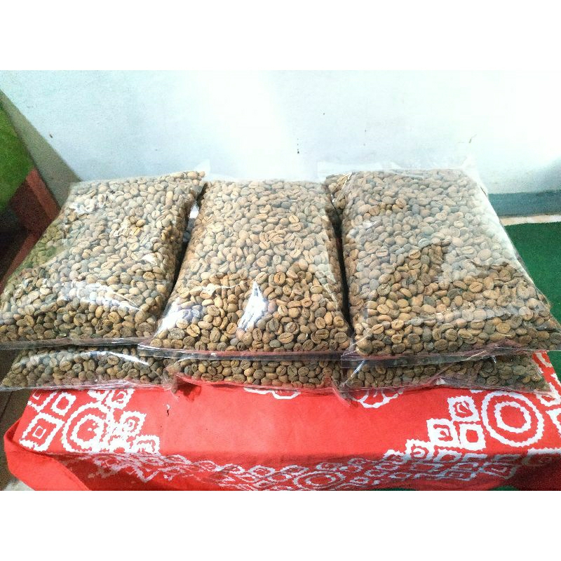 

biji kopi robusta kering 1 kg dari lereng muria