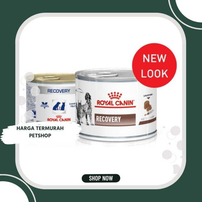 GROSIR ROYAL CANIN RECOVERY KALENG 195GR /DOGFOOD / WETFOOD / RC RECOVERY / RC / ANJING / KUCING