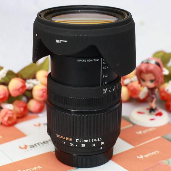 Lensa Sigma 17-70mm NIKON DC F2.8 For Kamera DSLR