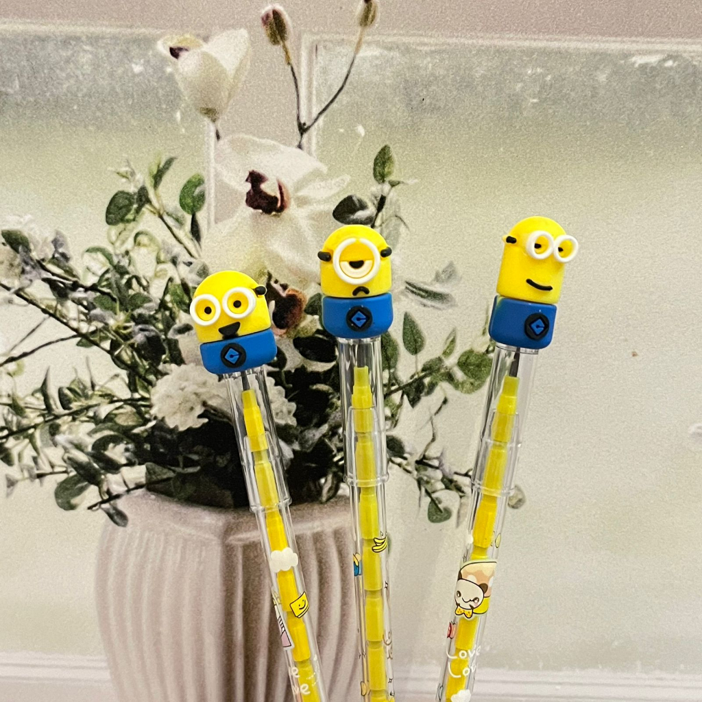 

Pensil Susun motif karakter kartun Minion / Pensil Sambung Bensia Minion TERMURAH Favorit Anak Alat Tulis Kekinian Kualitas Terbaik bisa Grosir dan COD