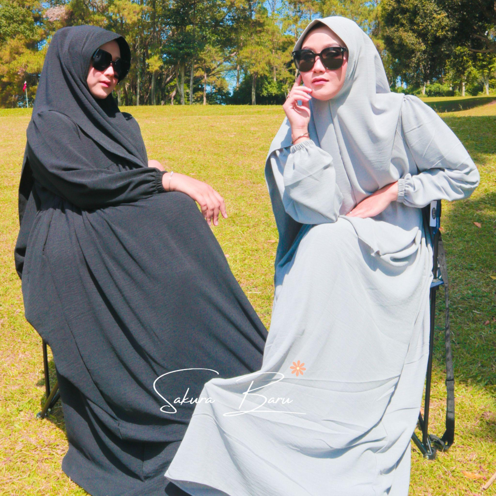 gamis sar'ie hijab cerincel airflow