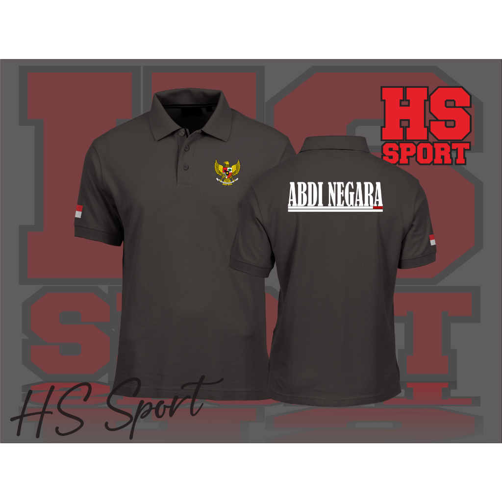 POLO ABDI NEGARA - BAJU POLO TSHIRT - BAJU POLO KERAH ABDI NEGARA