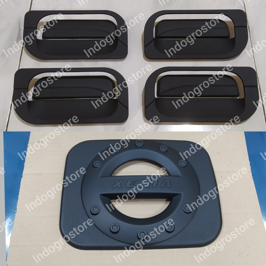 Paket Cover Handle Outer &amp; Tangki Hitam Doff Mobil Xenia Lama 2004 2005 2006 2007 2008 2009 2010 2011