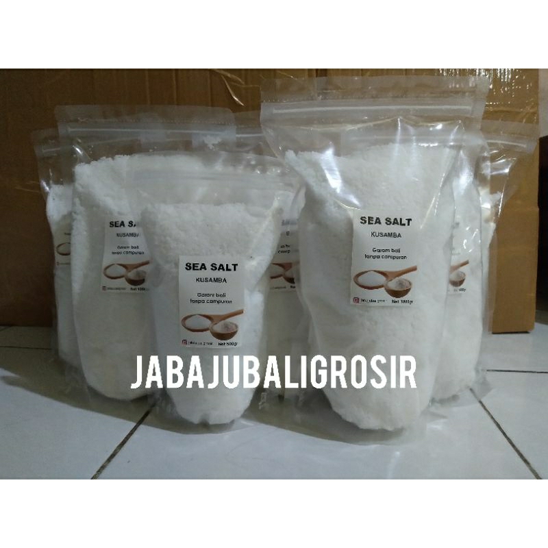 

500g natural sea salt bali coarse