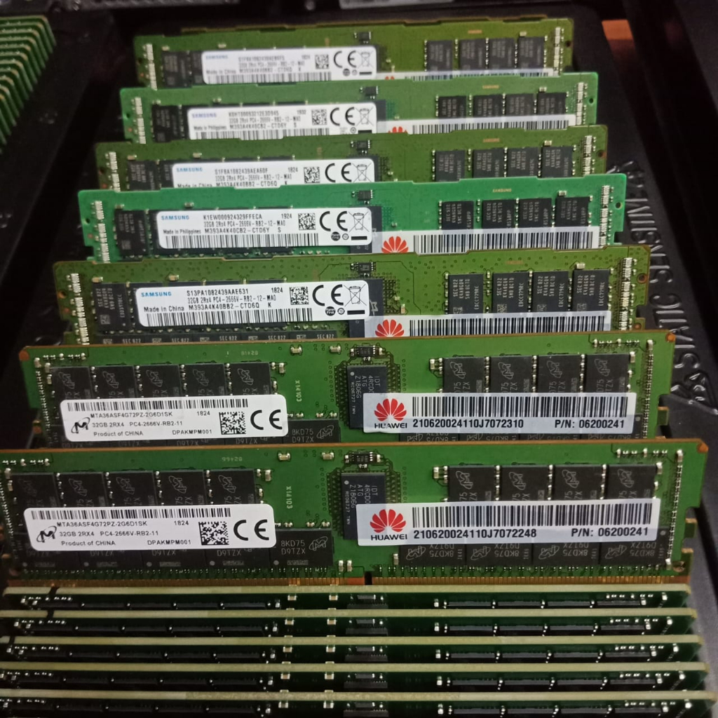 memory ram server ecc 32gb ddr4 PC4-2666V Ecc register Rdimm original like new