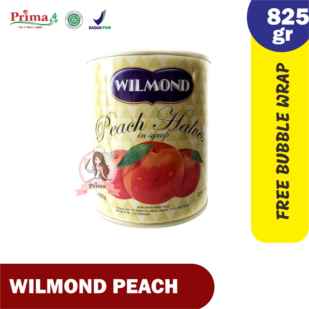 

Buah peach dalam kaleng - Wilmond Peach 825gr