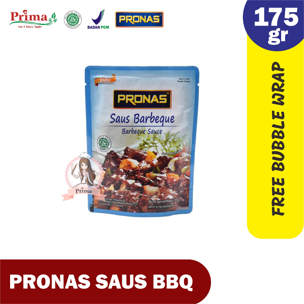 

Saus barbeque - Pronas sauce bbq 175gr