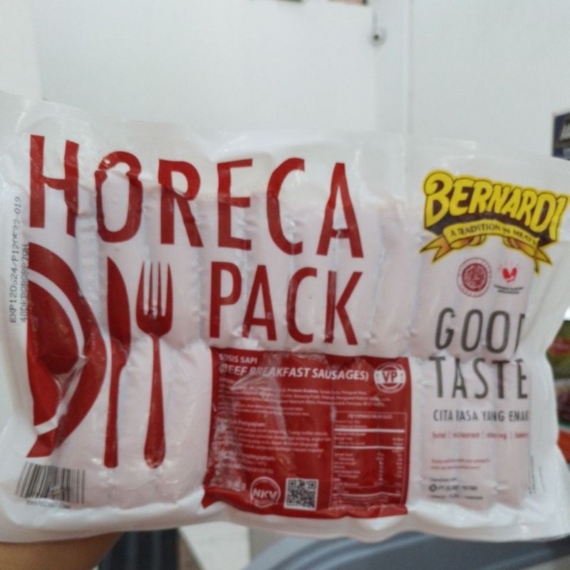 

Bernardi Sosis Sapi 1kg