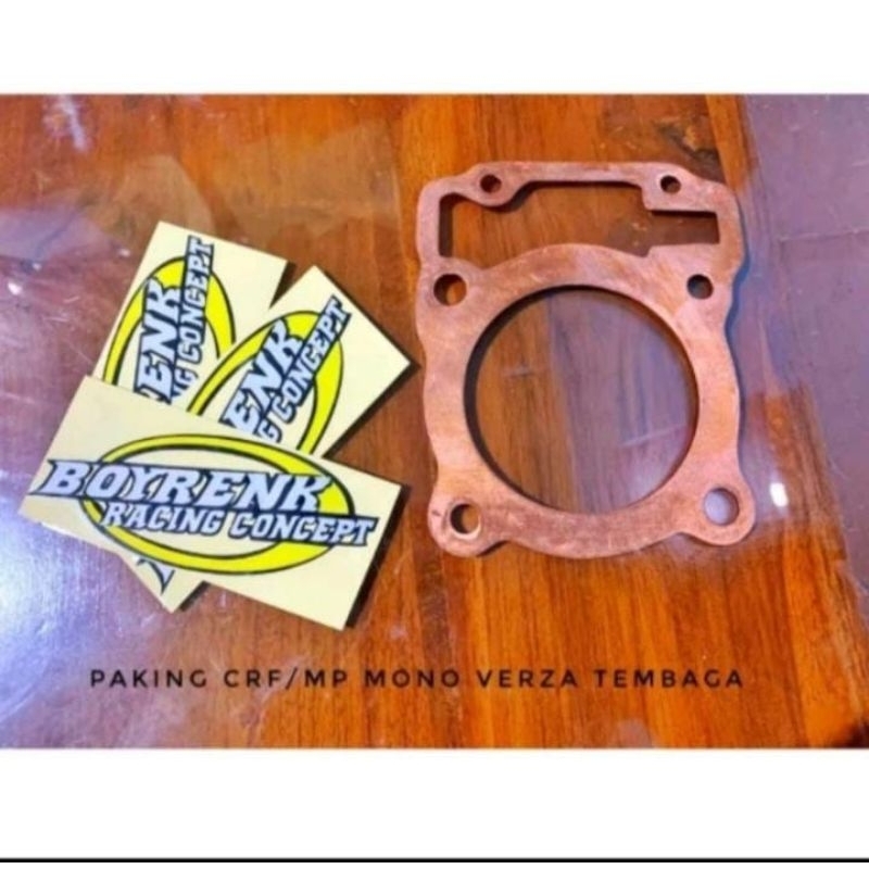 PACKING GANJEL BLOK KOP VERZA/NEW MP/MP MONO TEMBAGA - BOYRENK RACING