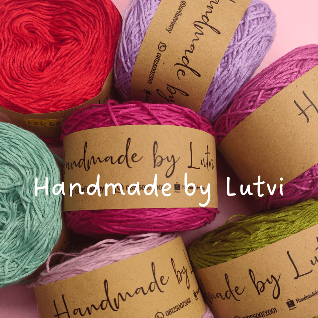 Benang katun Bali ply kecil | benang KBK | katun Bali small ply | benang wearable | benang amigurumi