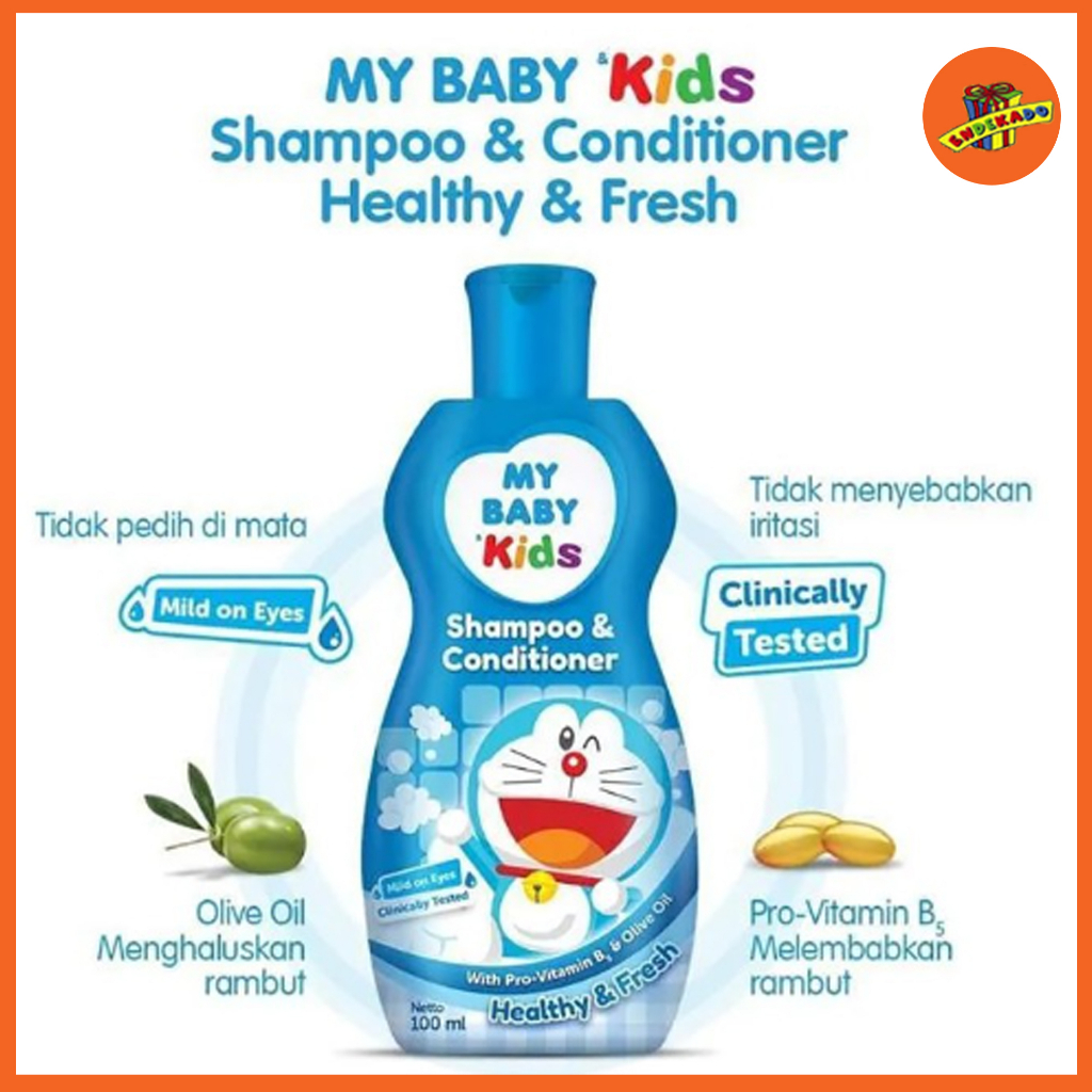 MY BABY KIDS Shampoo &amp; Conditioner 180ml - Sampo Anak