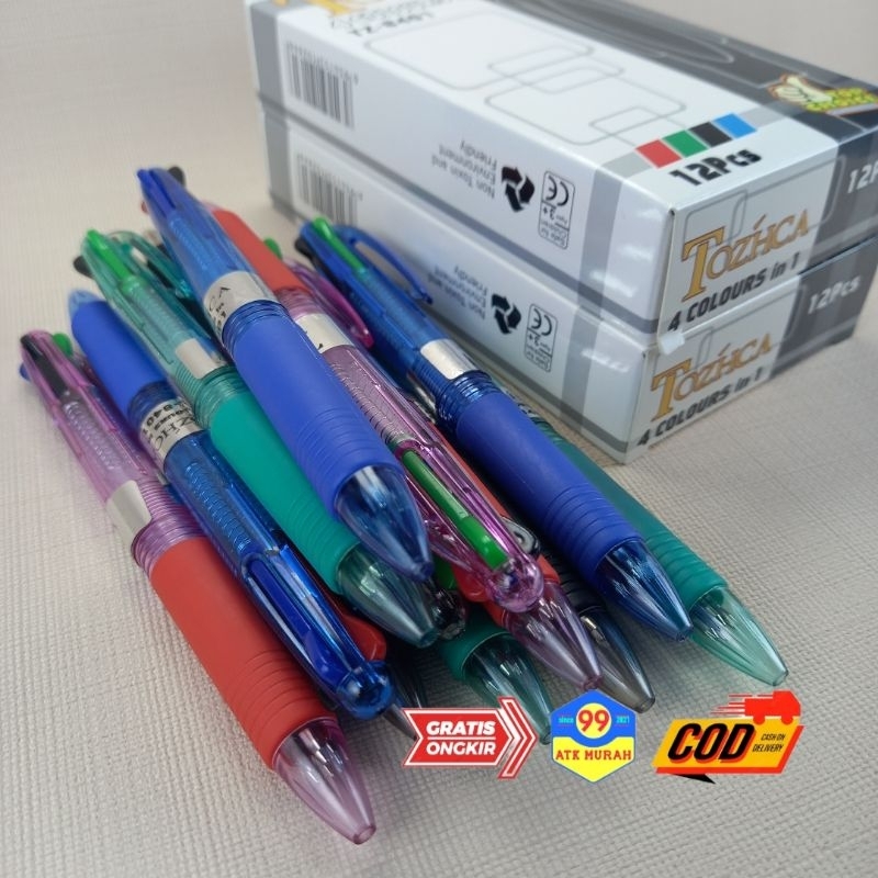 PULPEN 4 WARNA/4 COLOURS IN 1-TZ8401/pulpen 4 warna/pena