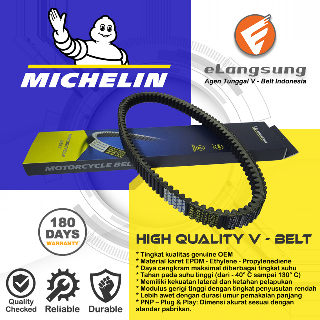 Michelin Van Belt XMAX B5X Bergaransi 180 Hari - eLangsung