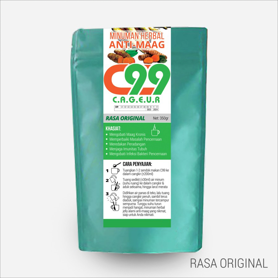 

Minuman Herbal C99 Bikin Pencernaan Sehat All Natural Rasa Original