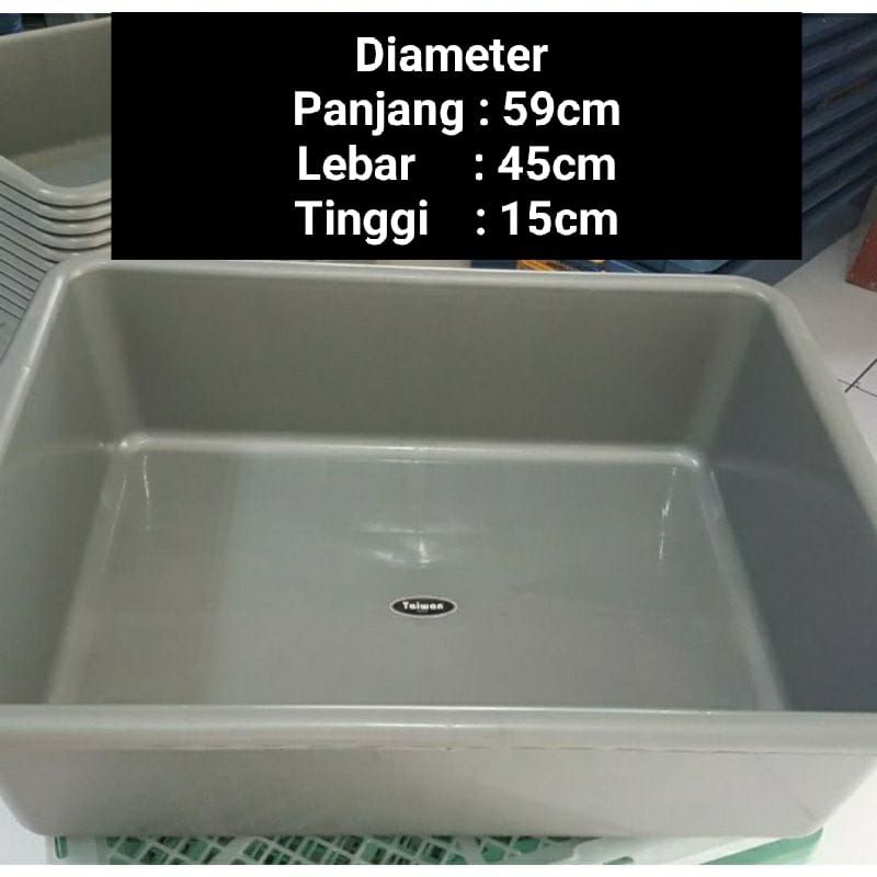 baskom kotak bak tahu segi bak Taiwan ukuran JUMBO