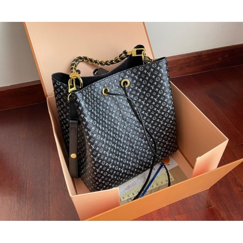 TAS WANITA | TAS LV NEO SERUT EMBOS NEW FREE BOX MAGNET